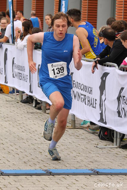I Completed Farnborough Half Marathon 2021