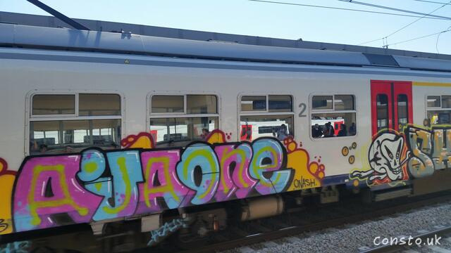 Train Graffitti