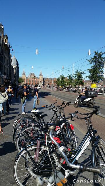 So Many Bikes In Amsterdam