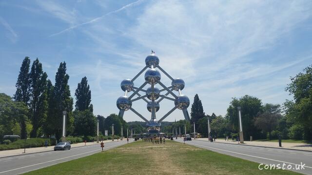 The Atomium from Afar
