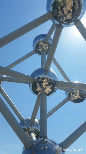 The Atomium from Below