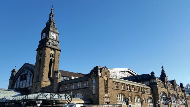 Looking Back At Hamburg Central Station