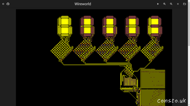 Wireworld Simulator