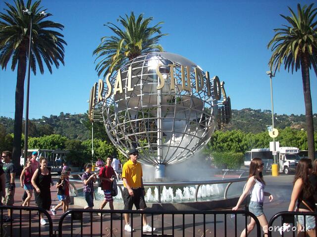 The Universal Studios Globe
